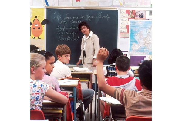 Image Children in school learning in classroom